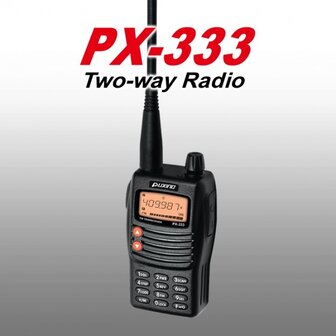 Portofoon Puxing 333 (440-470 Mhz. UHF)