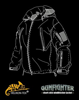 GUNFIGHTER JACK Shark Skin - Soft Shell COYOTE