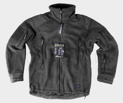 LIBERTY Fleece Jacket  zwart/black Heavy Duty