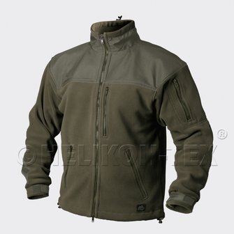 Classic Army Fleece Helikon-Tex olive green (medium weight)