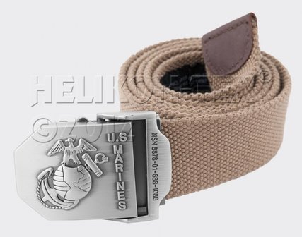 UNITED STATES MARINES belt/riem KHAKI