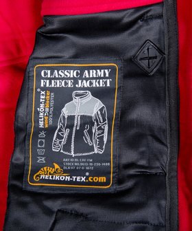 Windblocker Heavy Fleece Classic Army Helikon-tex BLACK