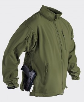 JACKAL Soft Shell Jacket OLIVE GREEN