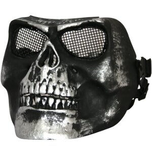 Hardshell Full Face Mask SKULL black