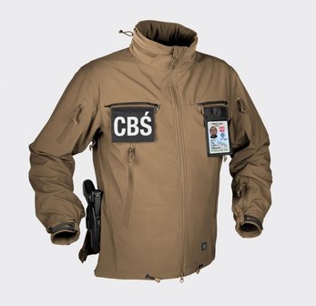 COUGAR&reg; QSA&trade; + HID&trade; Jacket - Soft Shell Windblocker - COYOTE