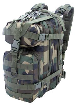 Assault Backpack 25 liter Woodland van CAMO MG