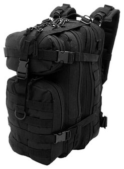 Assault Backpack 25 liter Black van CAMO MG