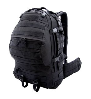 Backpack CAMO MG type CARGO OPS 32-45 liter BLACK