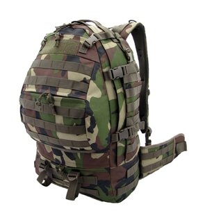 Backpack CAMO MG type CARGO OPS 32-45 liter US WOODLAND