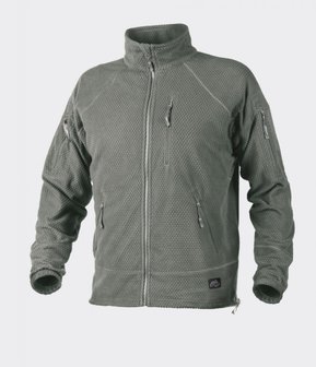 Alpha TACTICAL Grid Fleece Jacket FOLIAGE GREEN