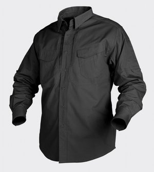 DEFENDER SHIRT Long Sleeve BLACK / ZWART / NOIR / NEGRO / SWARTZ