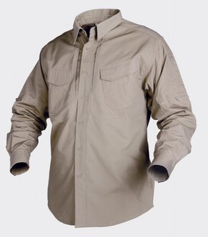 DEFENDER SHIRT Long Sleeve BEIGE / KHAKI