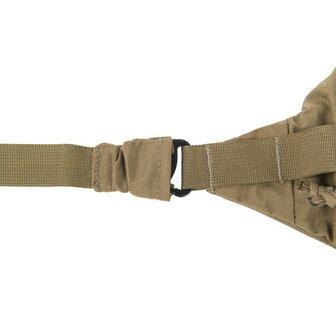 WAIST BAG model BANDICOOT Helikon-tex Black with Olive Green