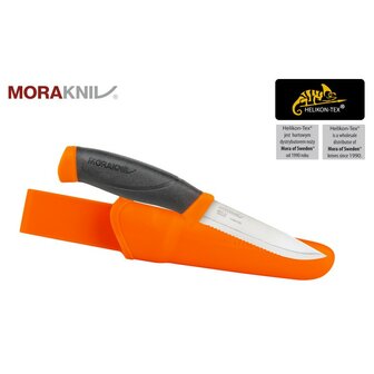 Rescue Knife MORAKNIVE Sweden FLUO ORANGE Stainless Steel