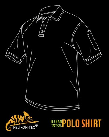 Urban Tactical Polo Shirt Top Cool SHADOW GREY