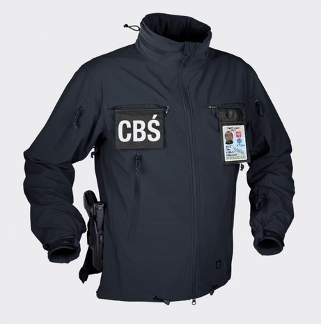 COUGAR® QSA™ + HID™ Jacket - Soft Shell Windblocker - POLICE BLUE