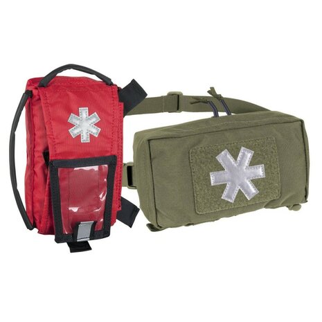 MODULAR INDIVIDUAL MED KIT® Pouch Helikon-Tex Red with COYOTE