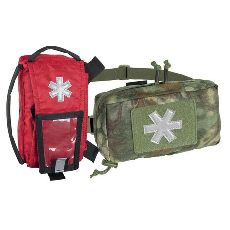 MODULAR INDIVIDUAL MED KIT® Pouch Helikon-Tex Red with A-TACS FG
