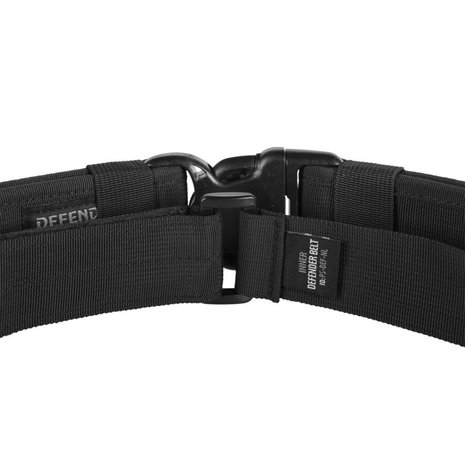 SECURITY DEFENDER Belt / koppelriem in BLACK / zwart