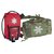 MODULAR INDIVIDUAL MED KIT® Pouch Helikon-Tex Red with KRYPTEK HIGHLANDER